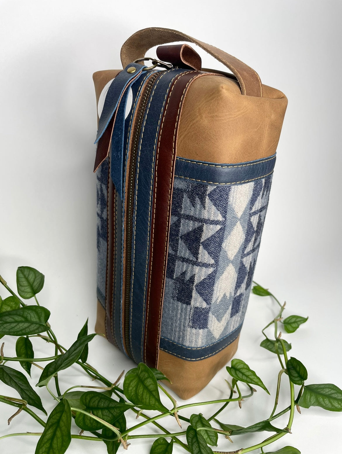 dopp kit in multi blue