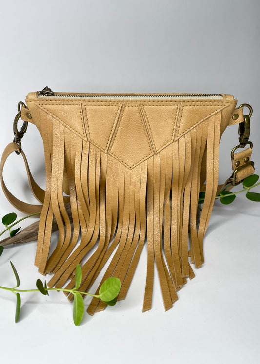 Fringe Deluxe Fanny Pack in Deerskin