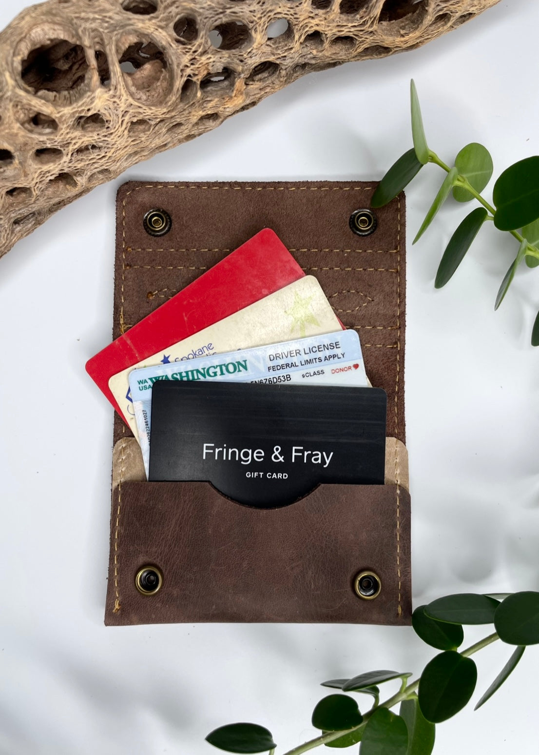 green cactus wallet