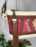 Purple painted desert Fanny Pack/Mini Crossbody