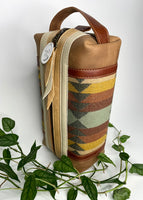 dopp kit in earthy rainbow