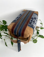 dopp kit in multi blue