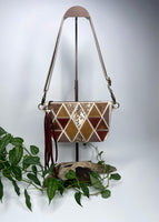 Fall Leaves Diamond Fanny Pack/Mini Crossbody