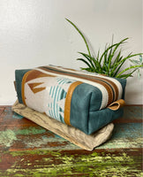 dopp kit in desert blue