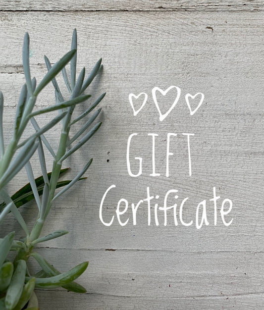 Gift Certificate