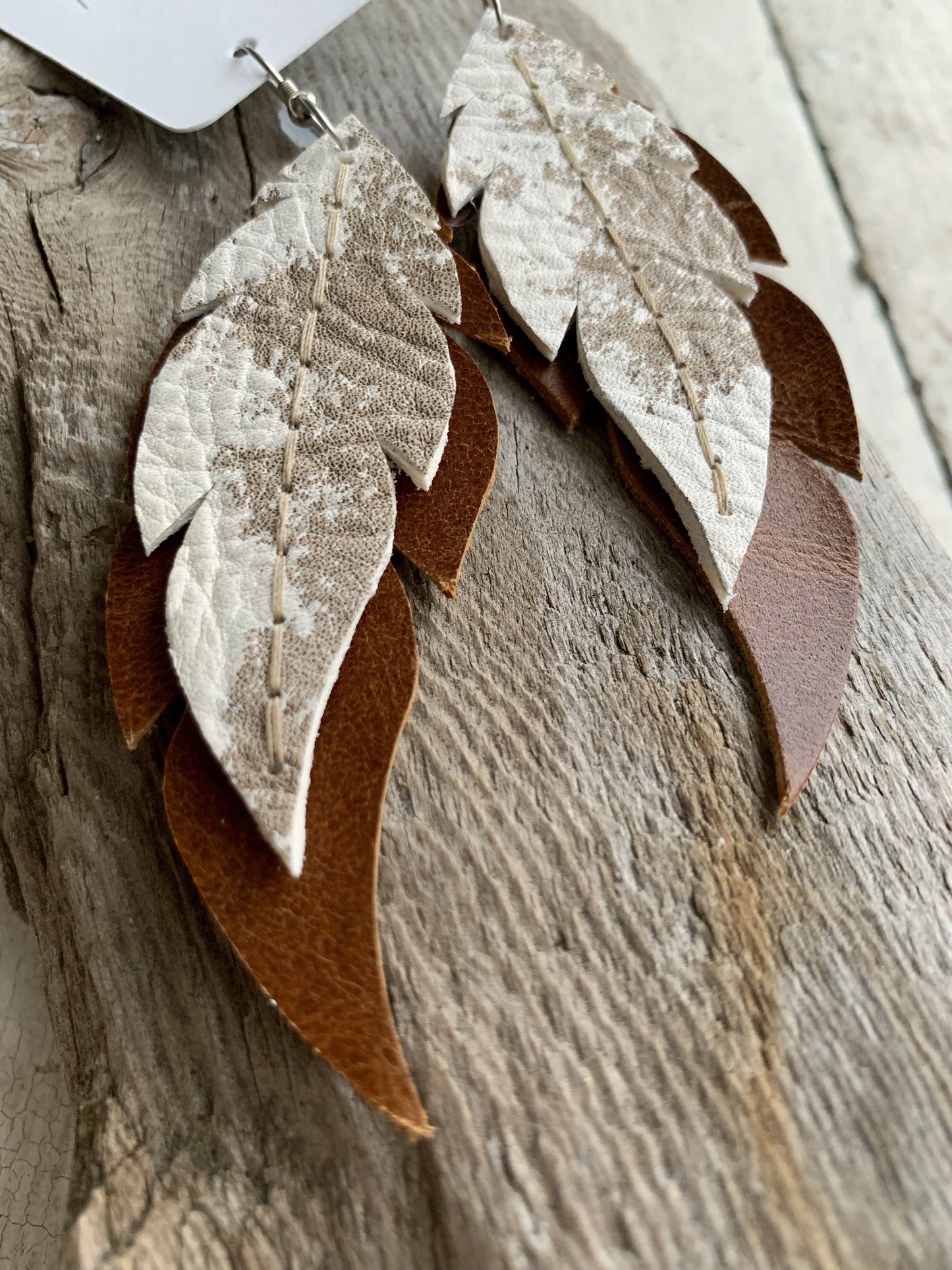 Cowhide Earrings