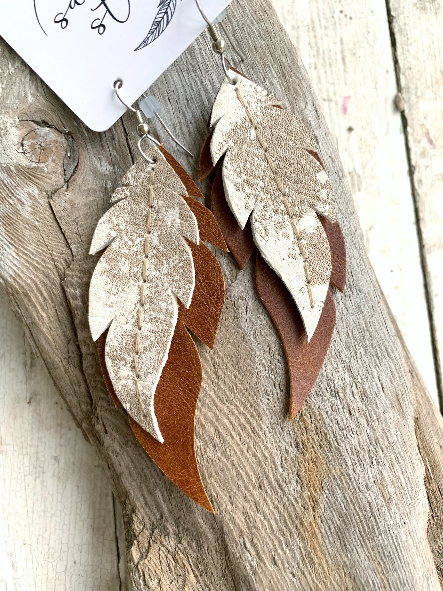 Cowhide Earrings